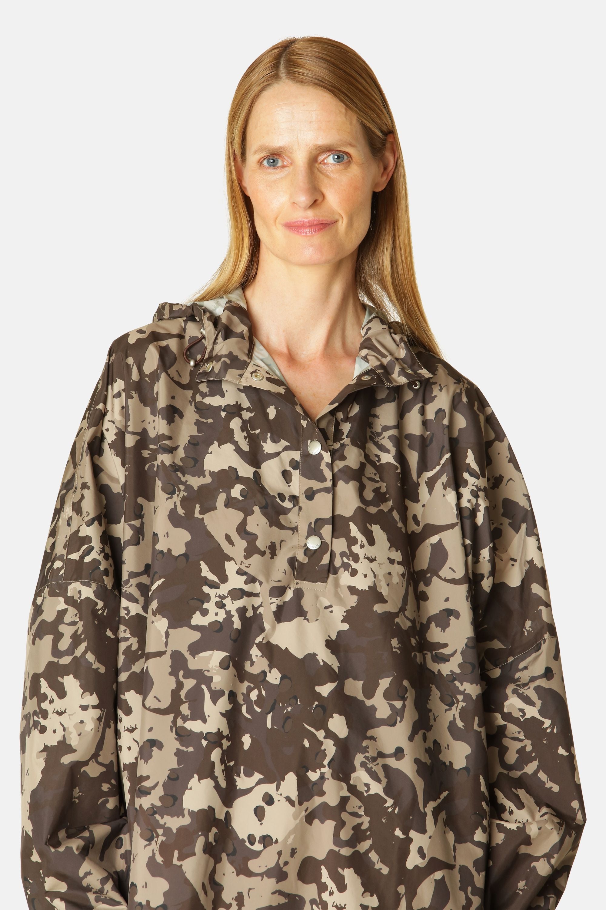 Regenponcho - Brown Camo